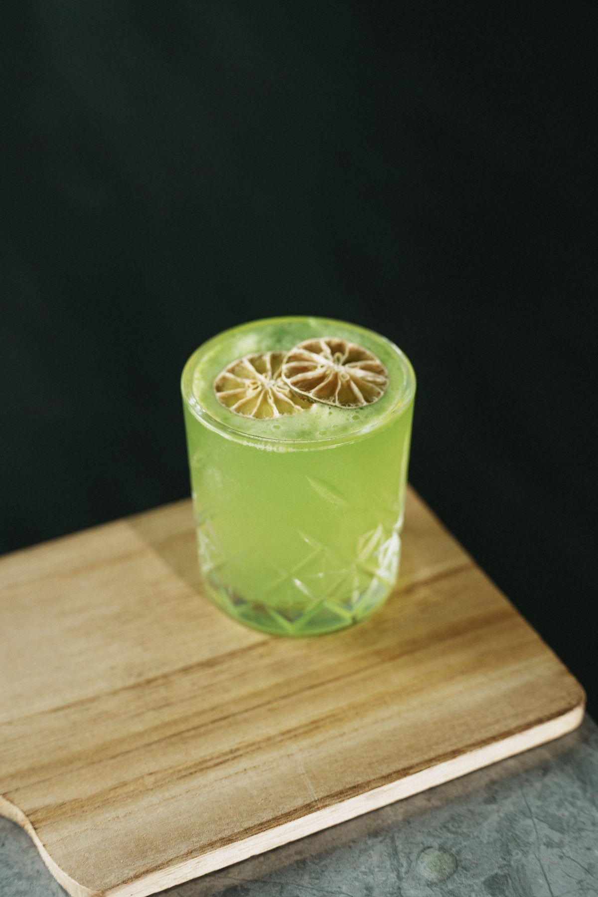 Dried Lime Garnish