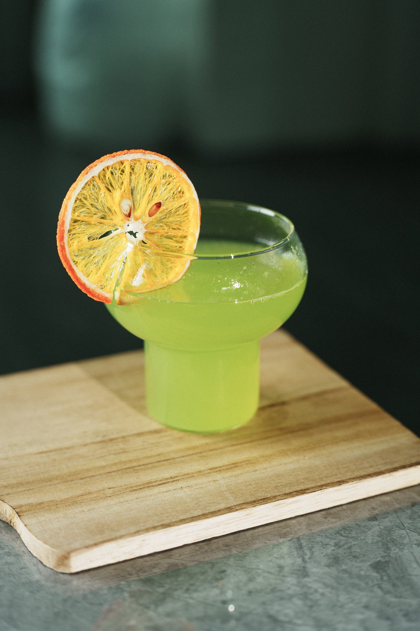Dried Orange Garnish